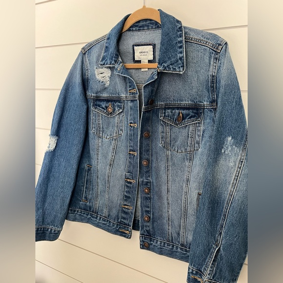 F21 Jean Jacket - Picture 2 of 3